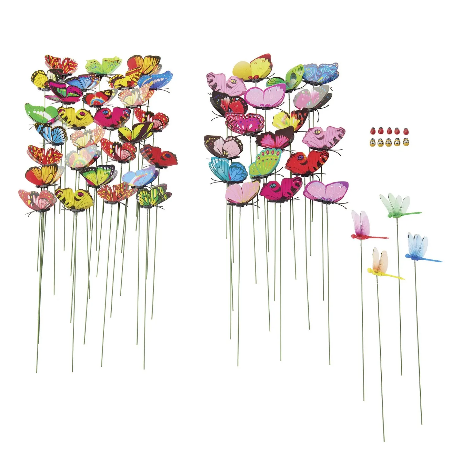 Deko-Stecker Schmetterlinge & Libellen 60er-Set Gainsborough