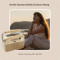 Design Solar Radio mit Bluetooth Bergström