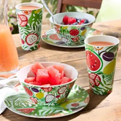 Dessertteller "Karibik" 2er-Set Basilico