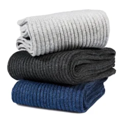 Diabetiker-Socken marine/hellgrau/schwarz, 3 Paar
