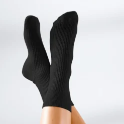 Diabetiker-Socken marine/hellgrau/schwarz, 3 Paar