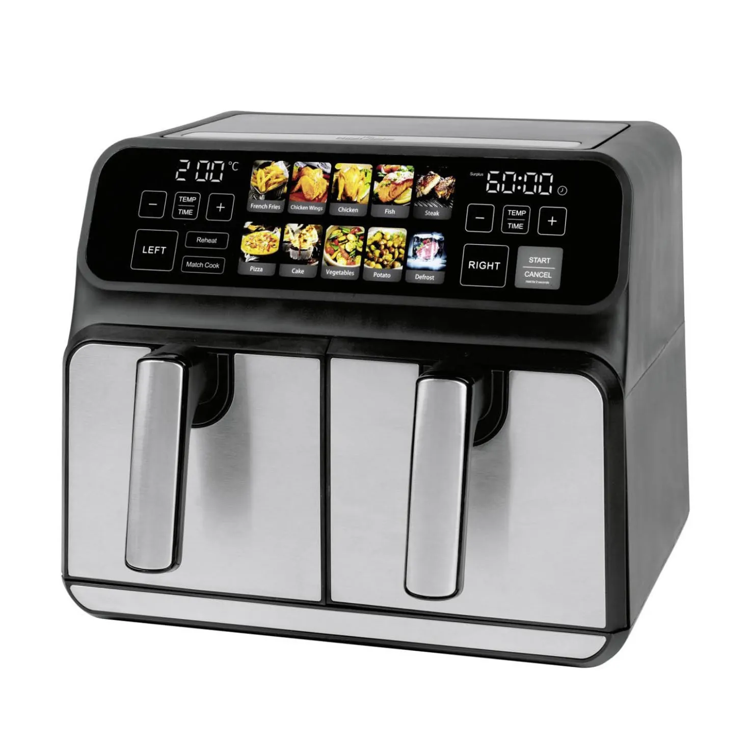 Doppel-Heißluft-Fritteuse PC-FR 1287 H PROFI COOK
