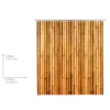 Duschvorhang Bambusa 180 x 200 cm Naturdekor WENKO