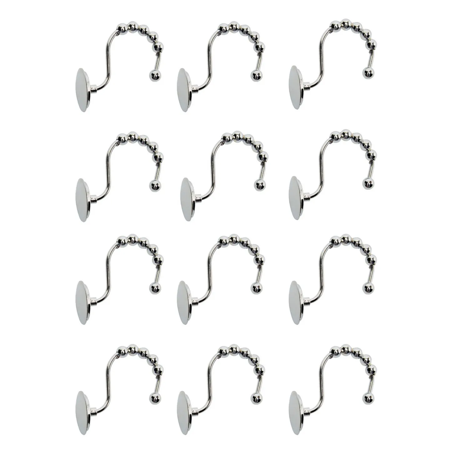 Duschvorhangringe 12er-Set Clarsen