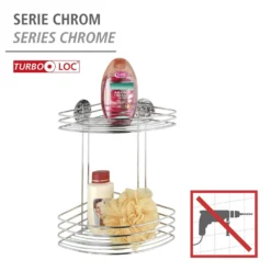 Eckregal Turbo-Loc 2 Ablagen WENKO