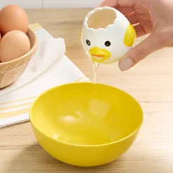 Eiertrenner "Küken" aus Keramik