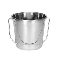 Eimer 8 l Edelstahl Ø 24 cm KARL KRÜGER