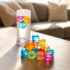 Eiswürfel bunt, 20er-Set