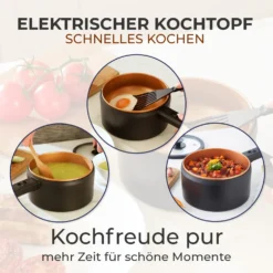 Elektrischer Kochtopf Basilico "Rapid Pot"
