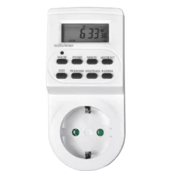 Elektronische Wochen-Zeitschaltuhr mit Zufallsprogramm HEITECH