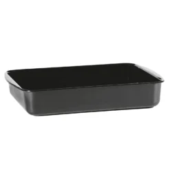 Emaille-Auflaufform 41 x 32 cm schwarz KARL KRÜGER