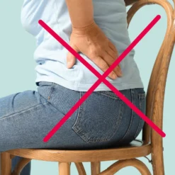 Ergonomischer Sitz zum Mitnehmen