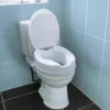 Erhöhter WC-Sitz weiß
