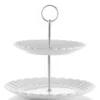 Etagere „Luxe“ 2-stufig weiß Price & Kensington