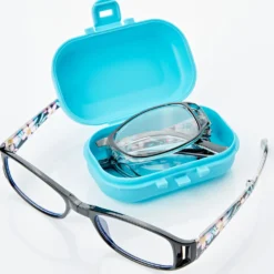 Faltbare Lesebrille inkl. Etui, 3 Dioptrien