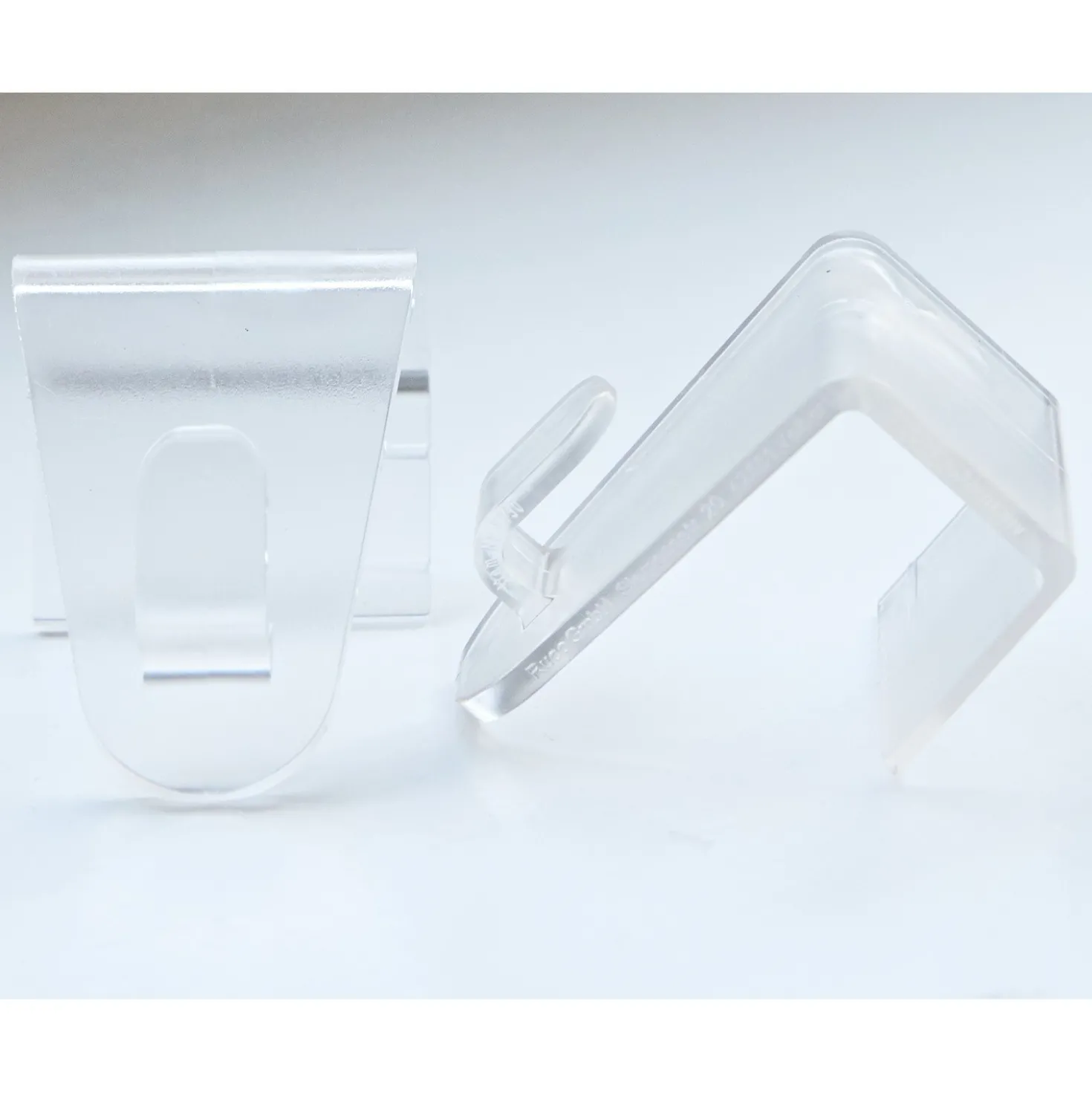 Fensterhaken zum Einhängen, transparent, 2er-Set
