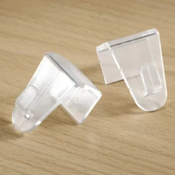 Fensterhaken zum Einhängen, transparent, 2er-Set