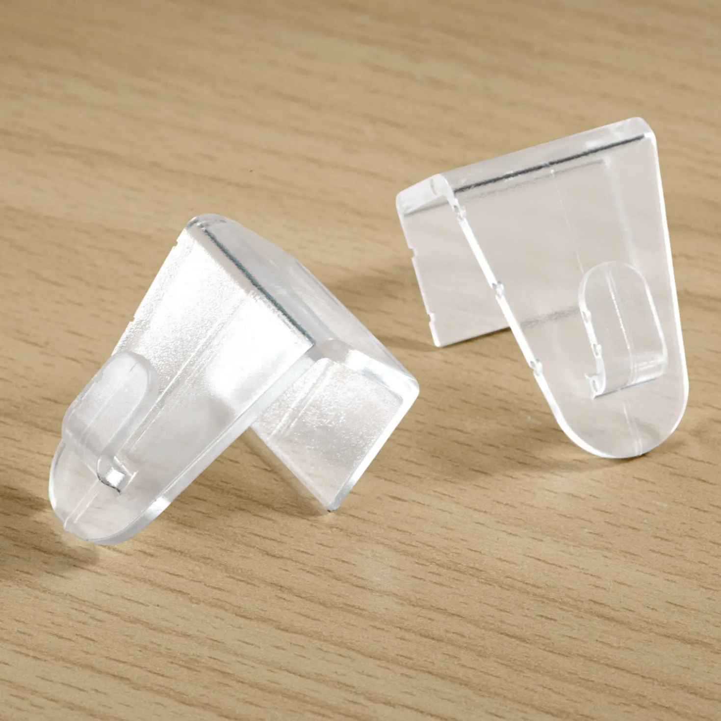 Fensterhaken zum Einhängen, transparent, 2er-Set