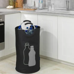 Flaschensammler Jumbo 69 l Schwarz WENKO