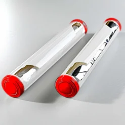Folienschneider weiß/rot, 2er-Set