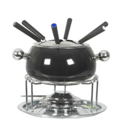 Fondue-Set „Noir“ 9-teilig NOUVEL