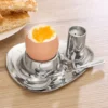 Frühstücksei Edelstahlgarnitur 3-tlg.