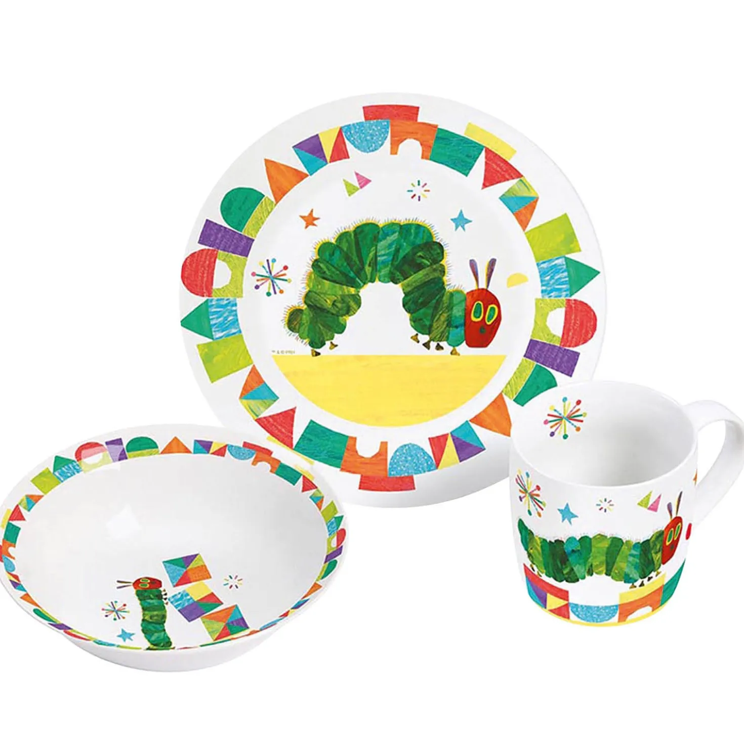Frühstücksset "Raupe Nimmersatt" 3-tlg. GEDA