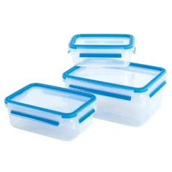 Frischhaltedosen-Set „Clip & Close“ 3-tlg. EMSA