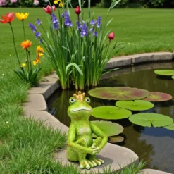 Froschkönig Figur aus Magnesia