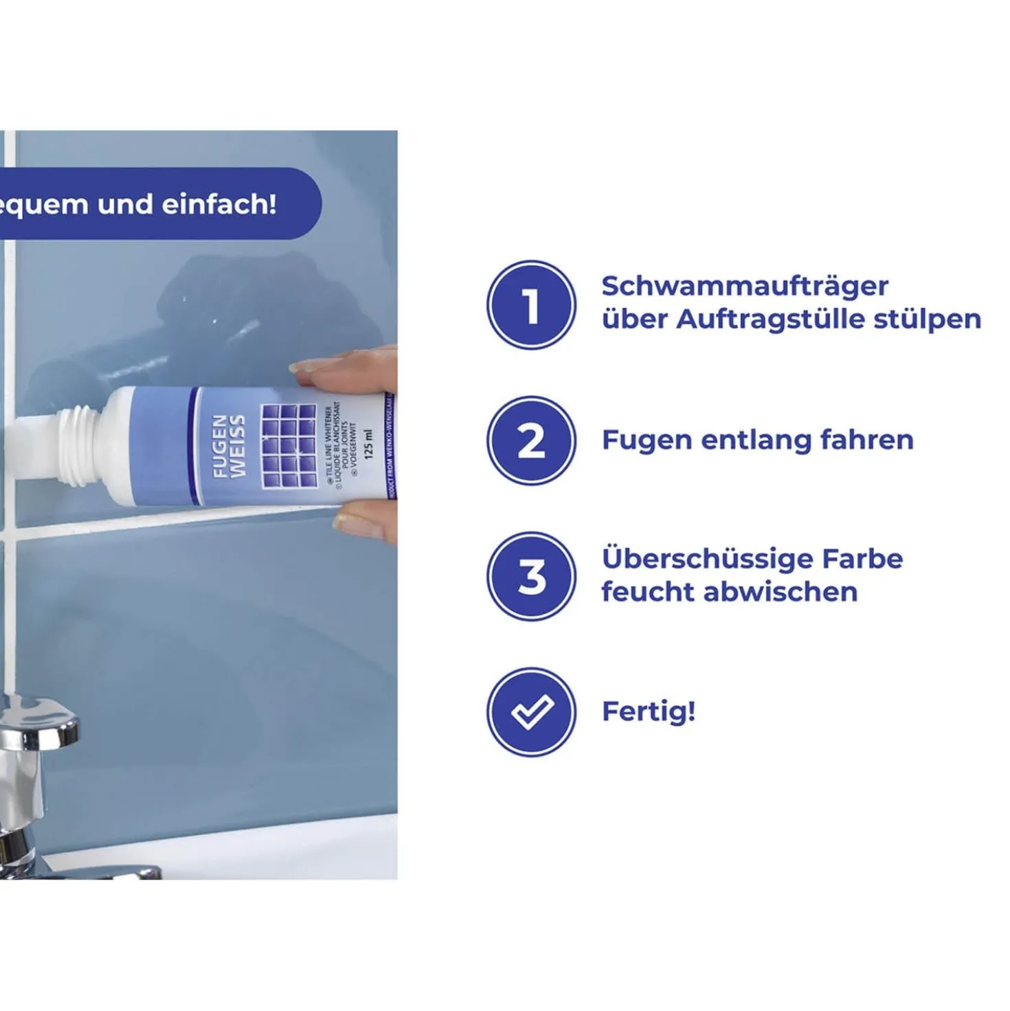 Fugen-Reinigungs-Set 3-teilig MAXIMEX