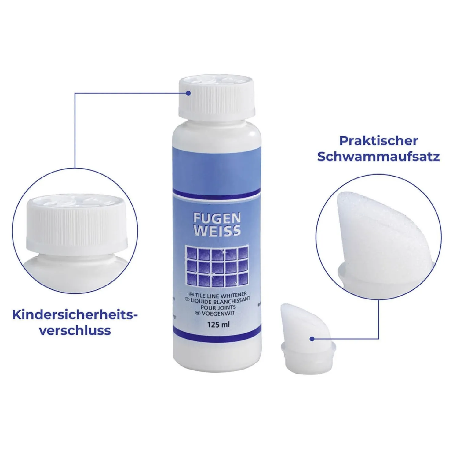Fugen-Reinigungs-Set 3-teilig MAXIMEX
