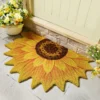 Fußmatte in Sonnenblumen-Design XL