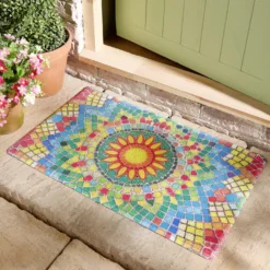 Fußmatte Mosaik-Sonne