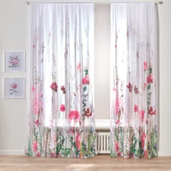 Gardine "Blumenwiese" 140 x 230 cm Eldo