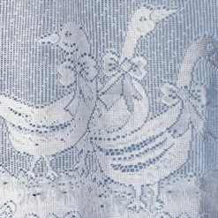 Gardinen-Set "Gänse" weiß, 2-tlg.