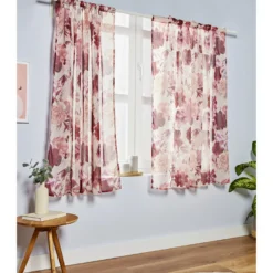 Gardine "Rosentraum", 140x140 cm Eldo