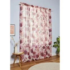 Gardine "Rosentraum", 140x230 cm Eldo