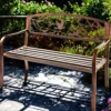 Gartenbank "Versailles" aus rostresistentem Stahl Gainsborough