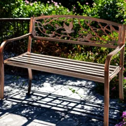 Gartenbank "Versailles" aus rostresistentem Stahl Gainsborough