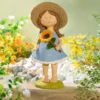 Gartendeko Blumenmädchen "Sonja"