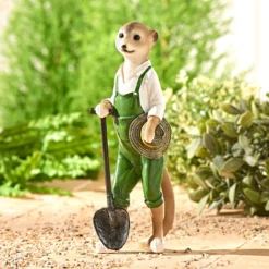 Gartendeko Erdmännchen-Gärtner "Max" Gainsborough
