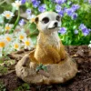 Gartenfigur Erdmännchen im Maulwurfloch Gainsborough