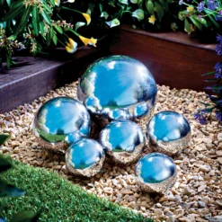 Gartenkugeln Edelstahl 6er-Set Gainsborough