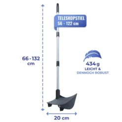 Gartenpflug mit Teleskopstiel MAXIMEX