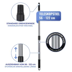 Gartenpflug mit Teleskopstiel MAXIMEX