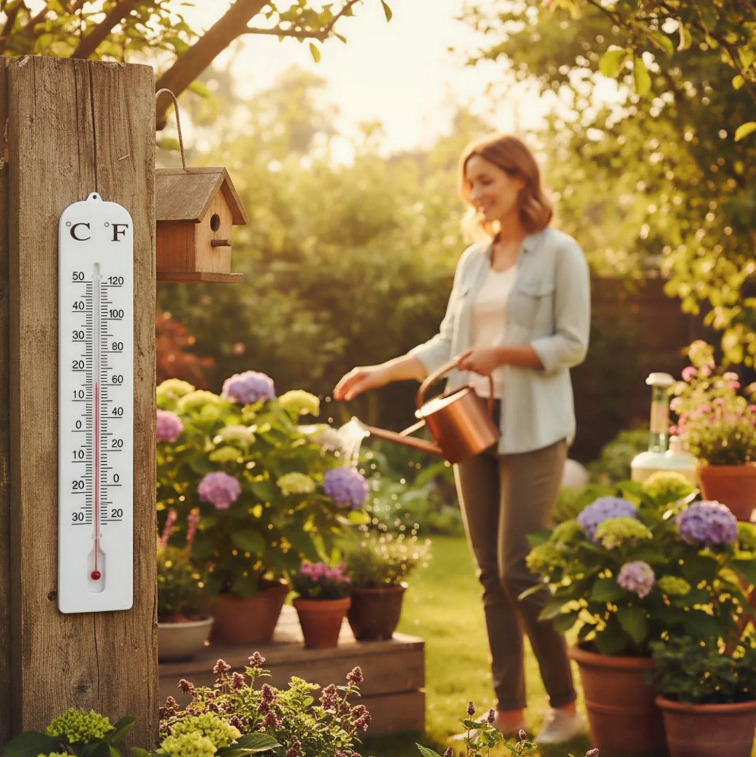 Garten-Thermometer