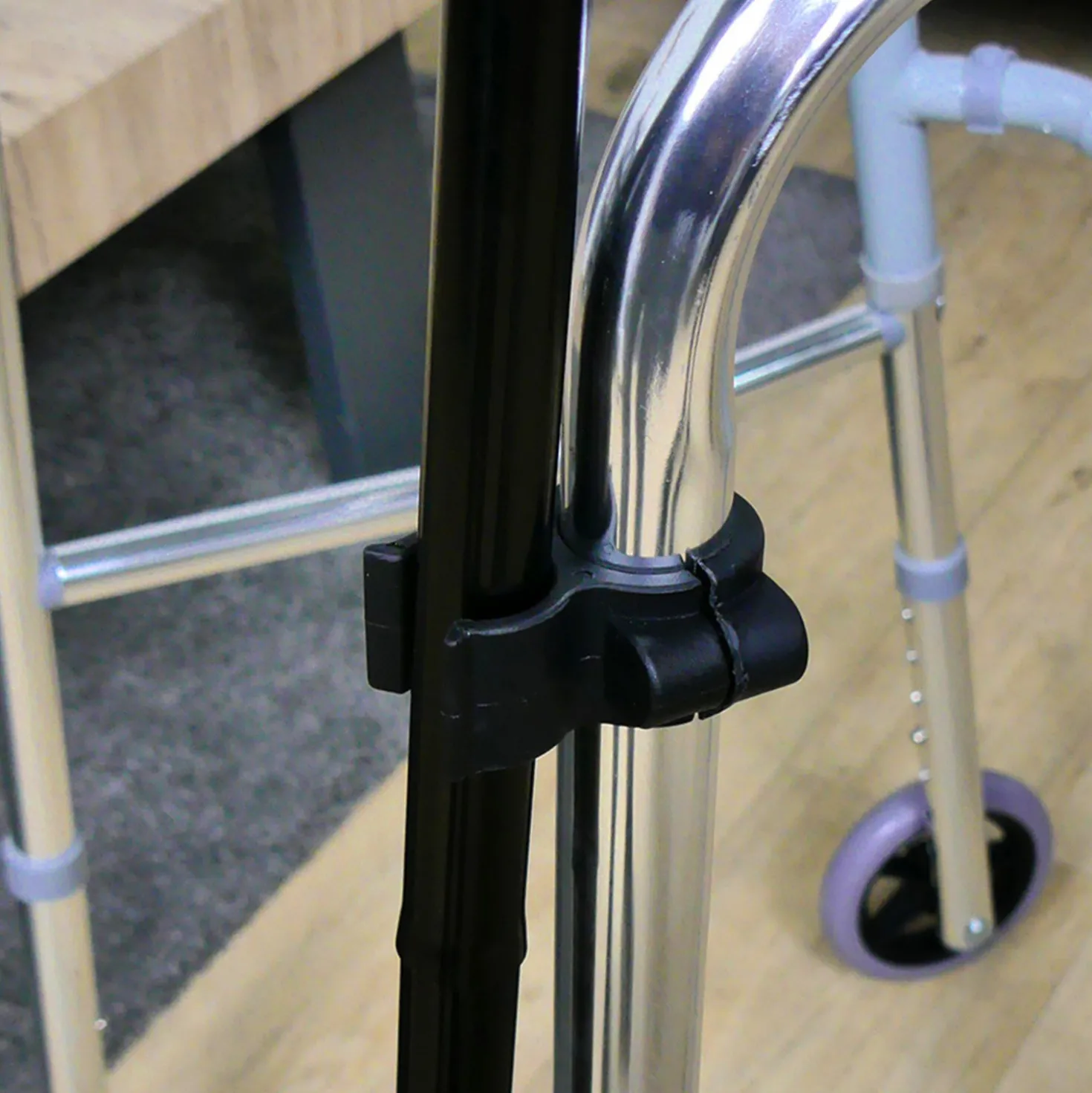 Gehstockhalter für Rollatoren