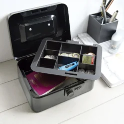 Geldkassette mit Zahlenschloss