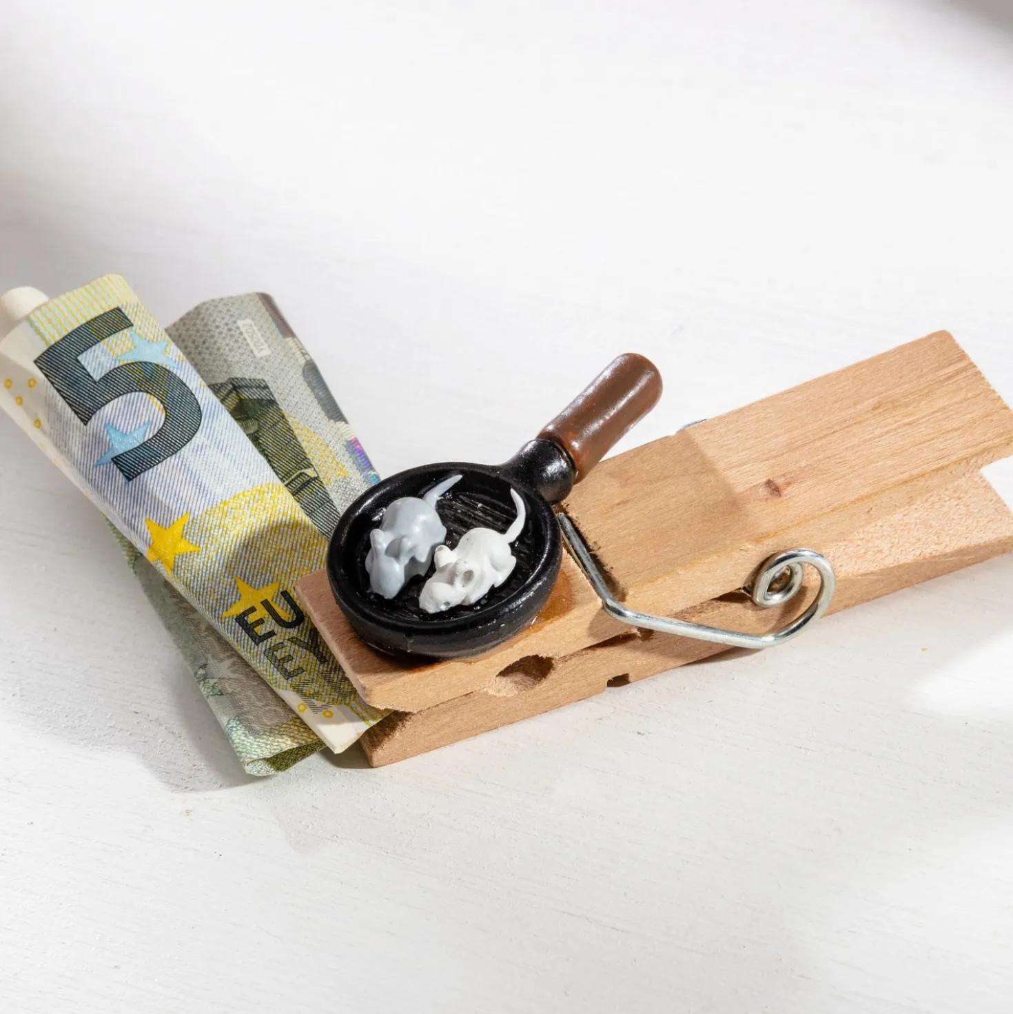 Geldklammer aus Holz