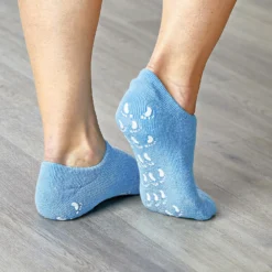Gel-Socken rose + blau 2 Paar
